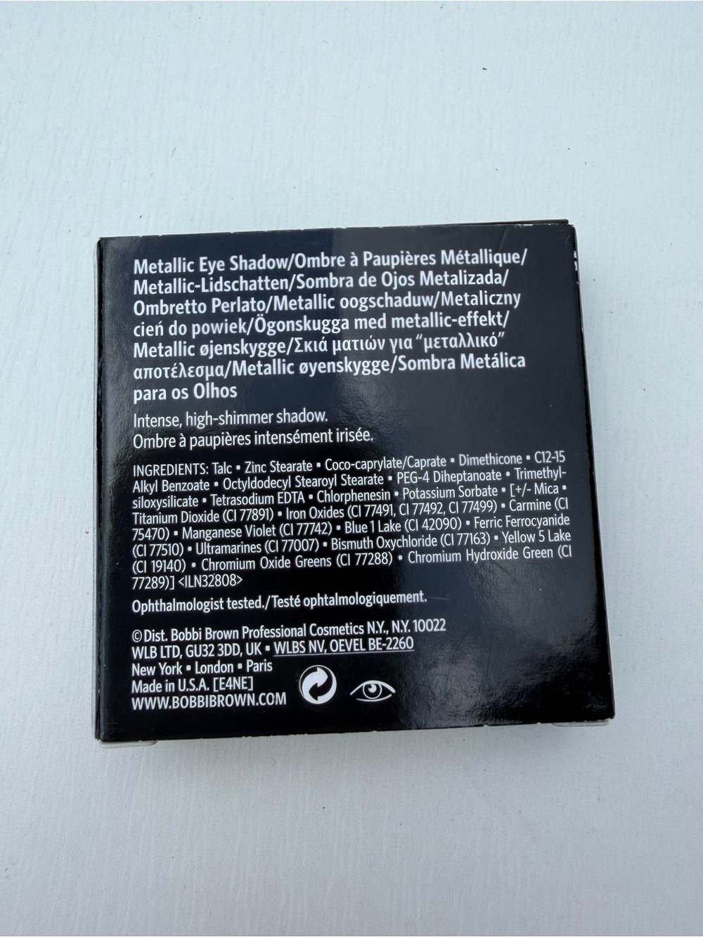 Bobbi Brown Metallic Eye Shadow Shade Burnt Sugar 9 Full Size 2.8g NIB - Picture 4 of 4